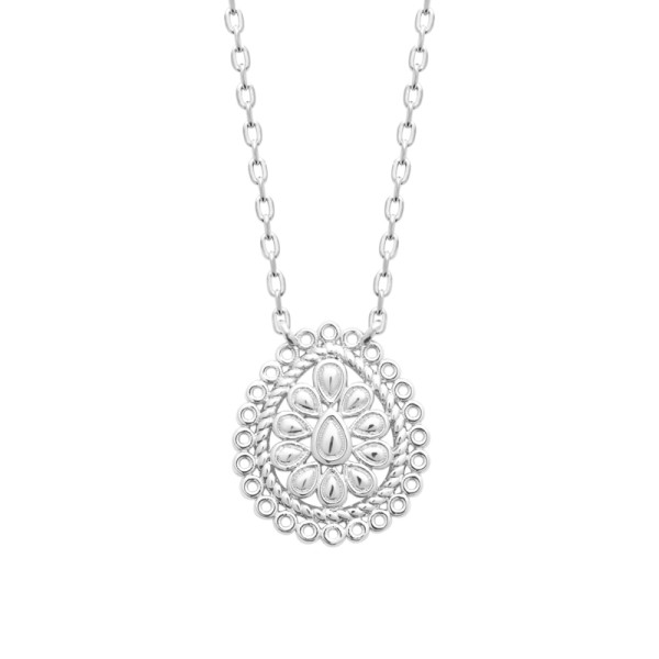 Collier argent 925 rhodié