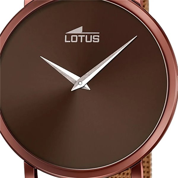 Montre homme lotus bracelet milanais marron 18774/1