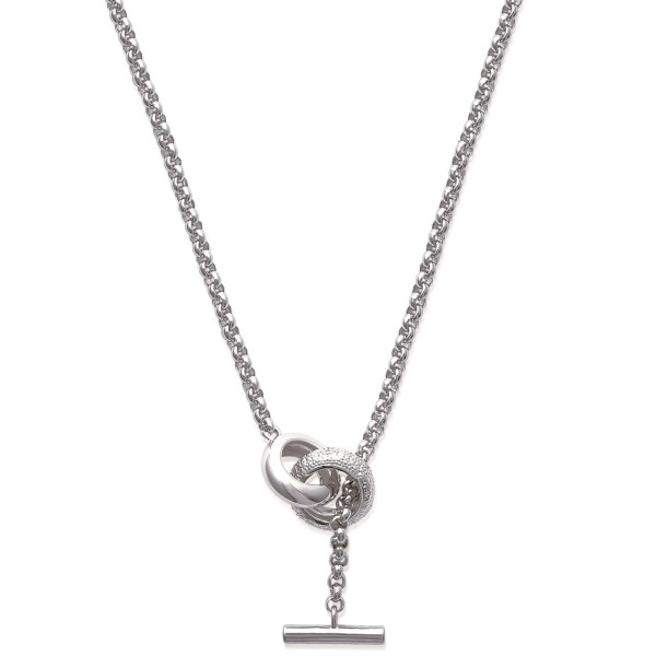 COLLIER ARGENT RHODIE JASERON + ANN