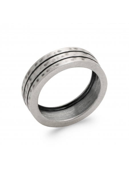 Bague argent homme fantaisie