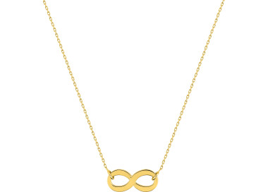 Collier infini Or Jaune 375