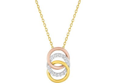 Collier oxyde(s) de zirconium 3 Ors 375