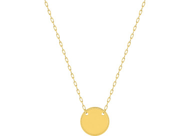 Collier Or Jaune 375