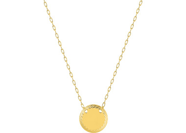 Collier Or Jaune 375