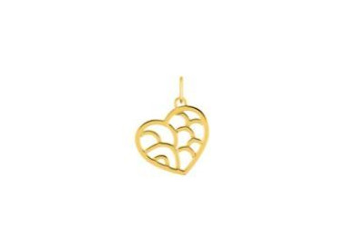 Pendentif coeur Or Jaune 750