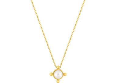 Collier perle de culture d'eau douce Or Jaune 750