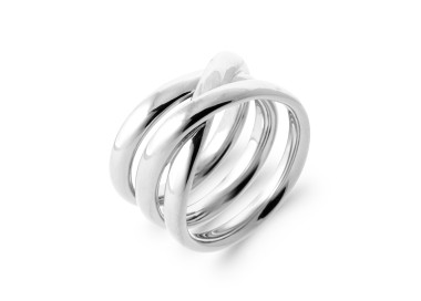 Bague argent 925 rhodié