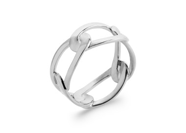 Bague argent 925 rhodié