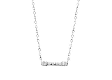 Collier argent 925 rhodié