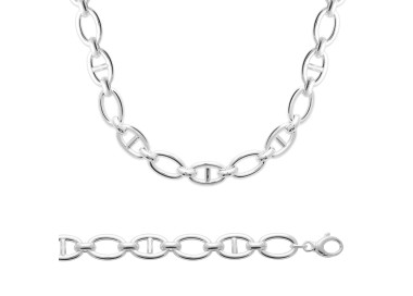 Collier argent 925 rhodié