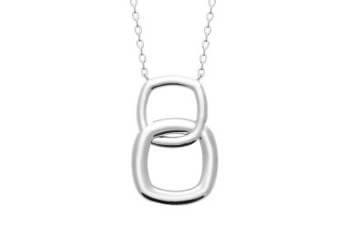 Collier argent 925 rhodié