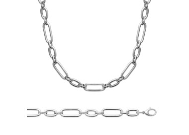 Collier argent 925 rhodié