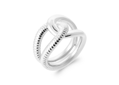 Bague argent 925 rhodié