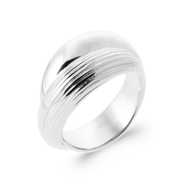 Bague argent 925 rhodié