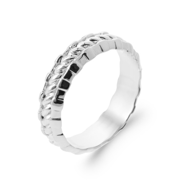 Bague argent 925 rhodié