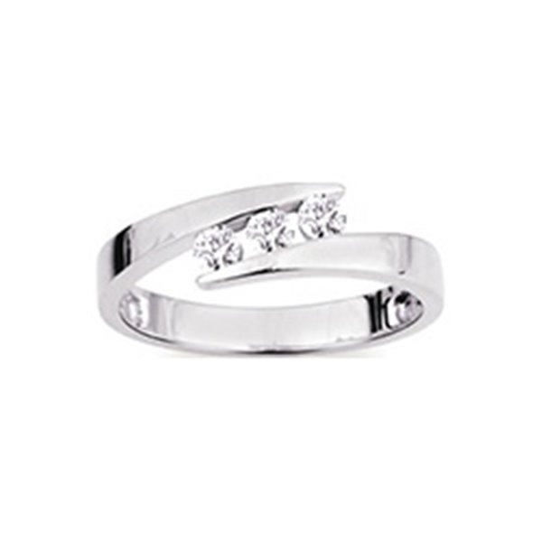 Bague diamant 0.24ct Or Blanc 750