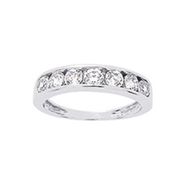 Bague oxyde(s) de zirconium Or 750