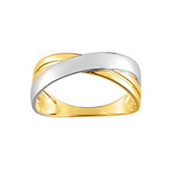 Bague Or Jaune 750 rhodiée