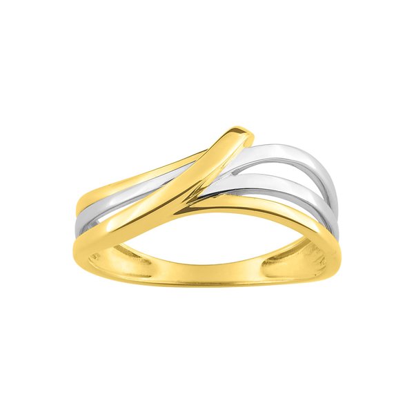 Bague Or Jaune 750 rhodiée