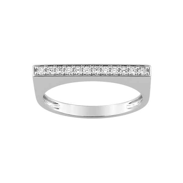 Bague diamant 0.15ct Or Blanc 750