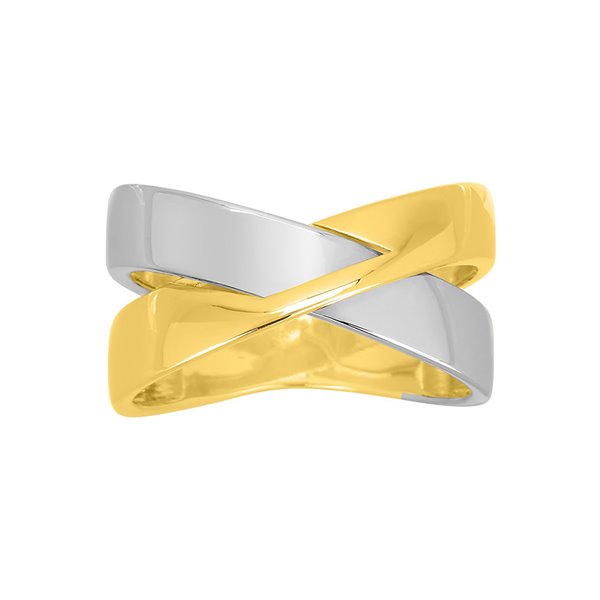 Bague Or Jaune et blanc Or 750