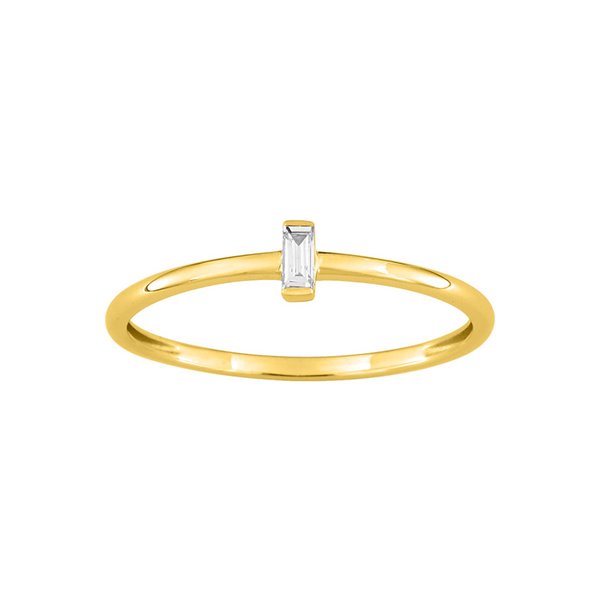 Bague diamant 0.05ct Or Jaune 750