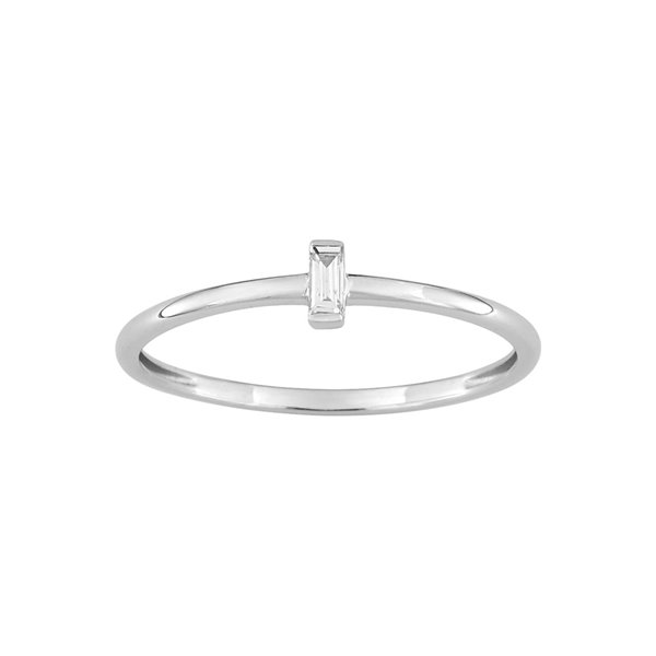 Bague diamant 0.05ct Or Blanc 750