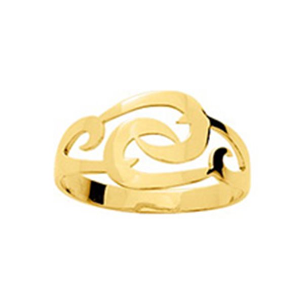 Bague fantaisie Or Jaune 750