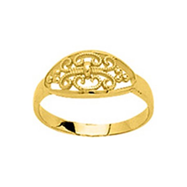 Bague fantaisie Or Jaune 750