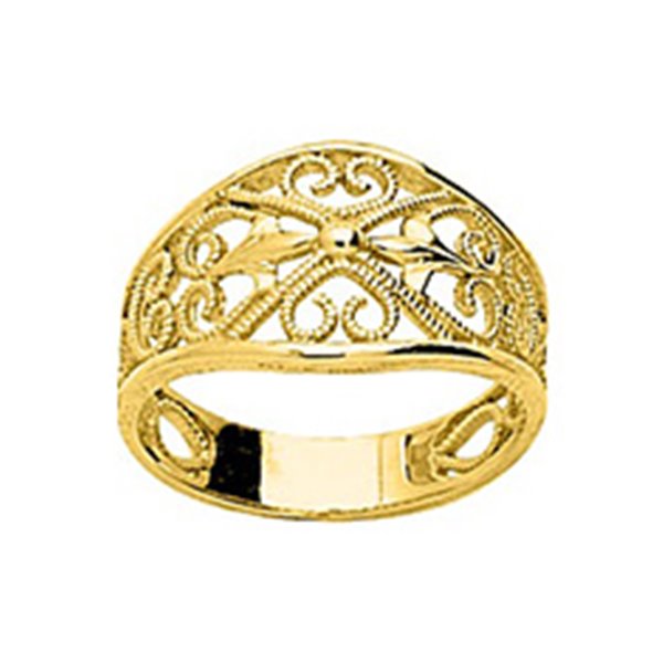 Bague fantaisie Or Jaune 750