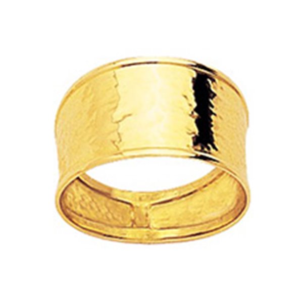 Bague estampée Or Jaune 750