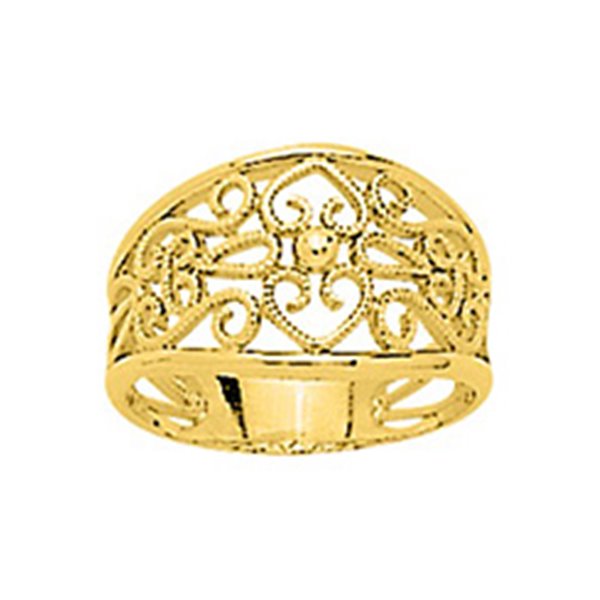 Bague fantaisie Or Jaune 750