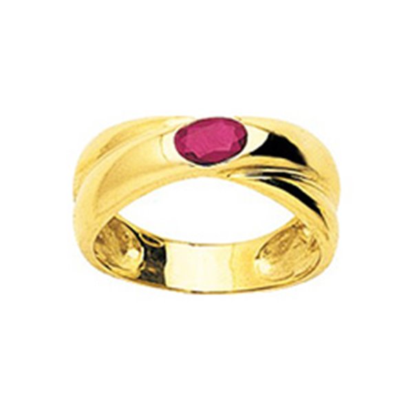 Bague rubis Or Jaune 750