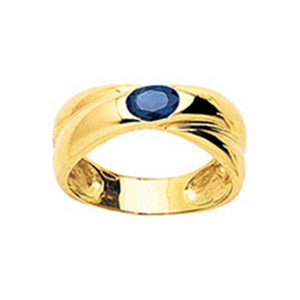 Bague saphir Or Jaune 750