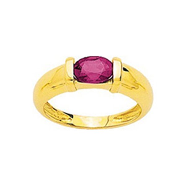 Bague rubis Or Jaune 750