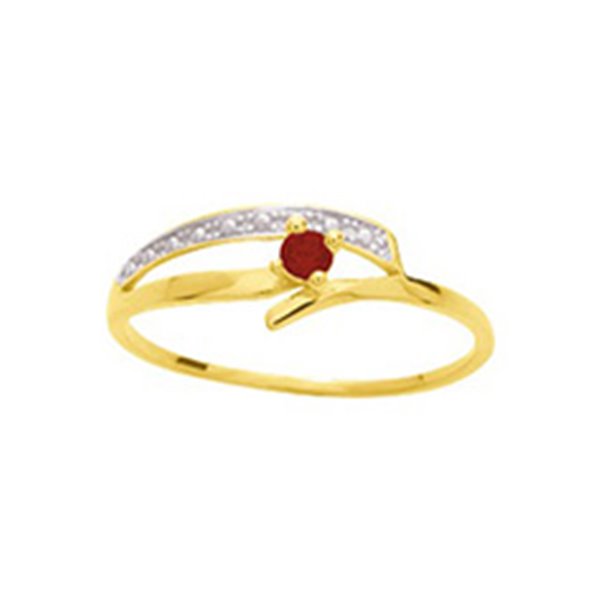 Bague rubis Or 750