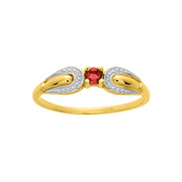 Bague rubis Or 750