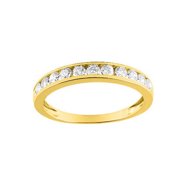 Bague oxyde(s) de zirconium Or Jaune 375