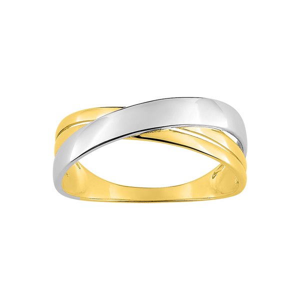 Bague Or Jaune 375 rhodiée