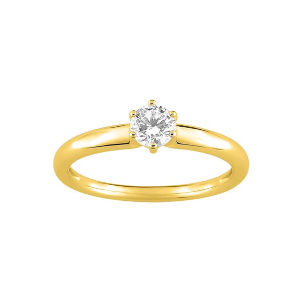 Bague oxyde(s) de zirconium Or Jaune 375