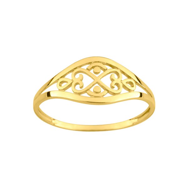 Bague Or Jaune 375