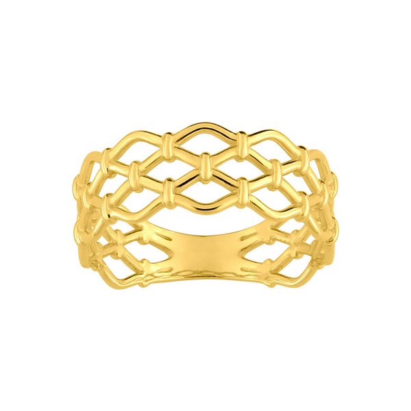 Bague Or Jaune 375