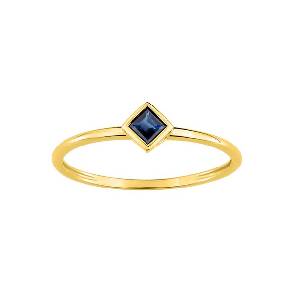 Bague saphir Or Jaune 375