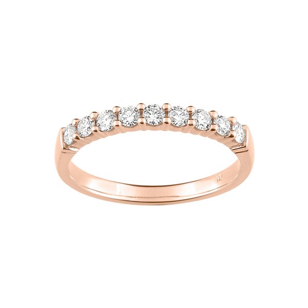 Alliance Demi-Rêve diamants 0.30ct en Or Rose 750