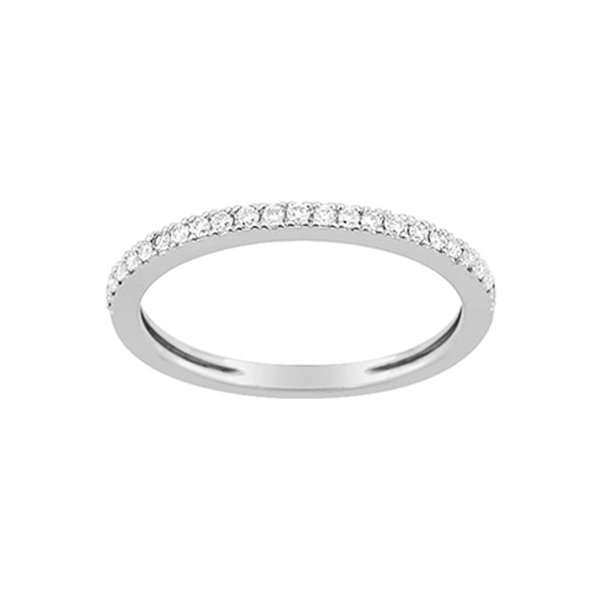 Alliance classique 23 diamant 0.18ct Or Blanc 750