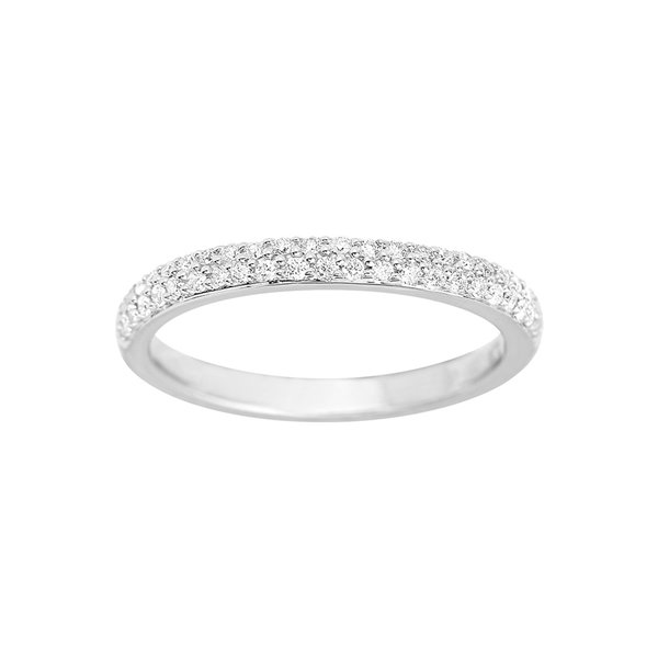 Alliance diamant 0.20ct Or Blanc 750