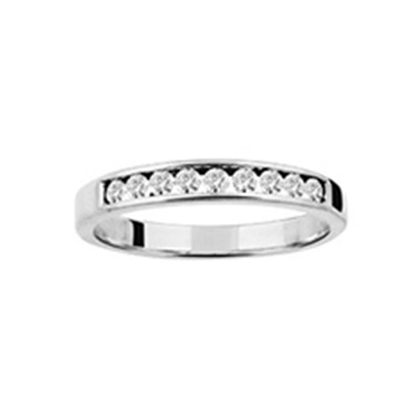 Alliance Demi-Rêve diamants 0.26ct en Or Blanc 750