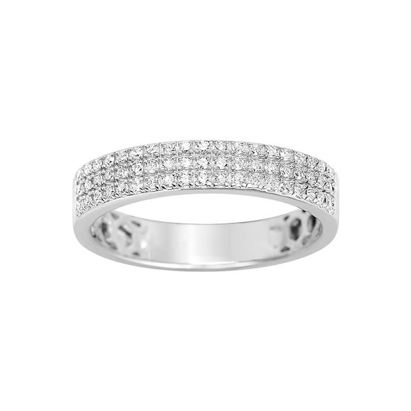 Alliance diamant 0.18ct Or Blanc 750