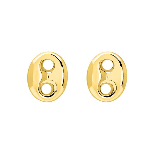 Boucles d'oreilles clou Or Jaune 750