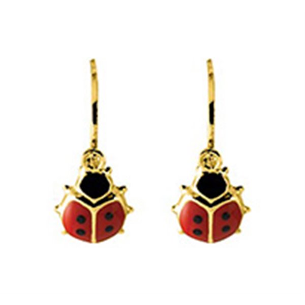 Boucles d'oreilles pendantes Or Jaune 750